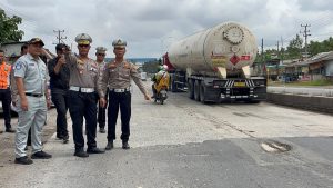 Kesiapan Ops Ketupat, Satlantas Polresta Bandar Lampung Survey Jalan Bersama Dinas Terkait 