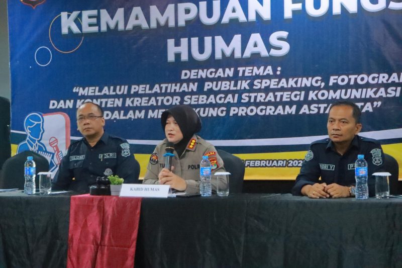 Bidhumas Polda Lampung Laksanakan Peningkatan Kemampuan Fungsi Humas