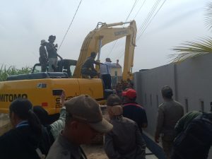 Sempat Ricuh, Pemprov Lampung Gusur Rumah di Dua Wilayah, di Bandar Lampung dan Lampung Selatan 