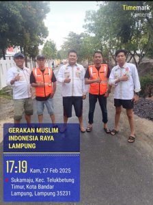 PAC Gemira TBT Sigap Bantu Warga Terdampak Banjir di Bandar Lampung