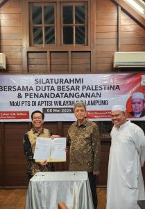 Gandeng Kedubes Palestina, Universitas Saburai Mantapkan Langkah Go Internasional