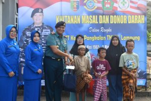 Khitan Massal dan Donor Darah Warnai HUT ke-60 Lanal Lampung: Wujud Nyata Kepedulian TNI AL