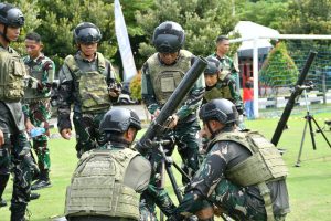 Danbrigif 4 Mar/BS Buka Lomba “Ajabra Warrior” HUT ke-22 Yonif 7 Marinir