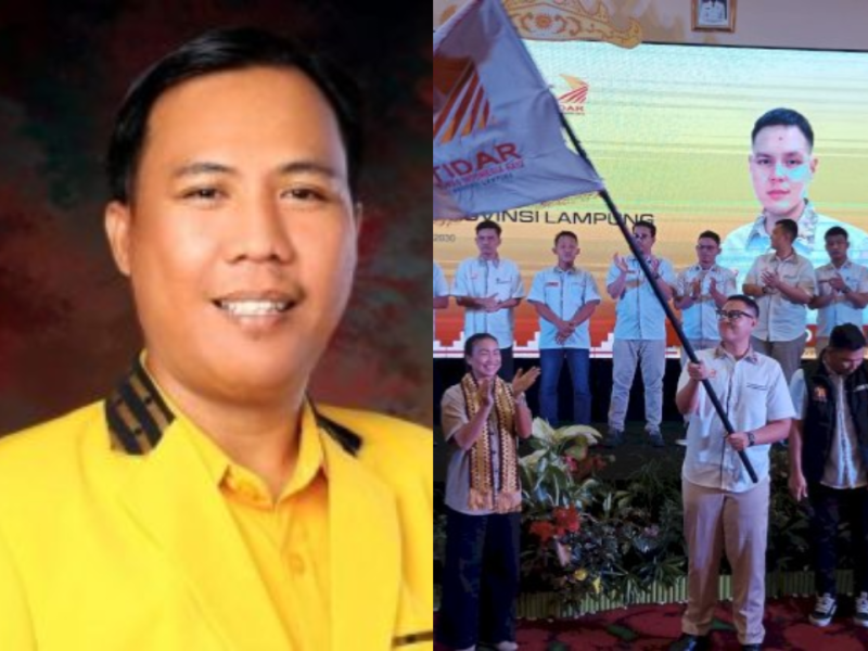 Rinaldi Alzier Nahkodai Tidar Lampung, AMPG Siap Bersinergi Kawal Pembangunan Daerah