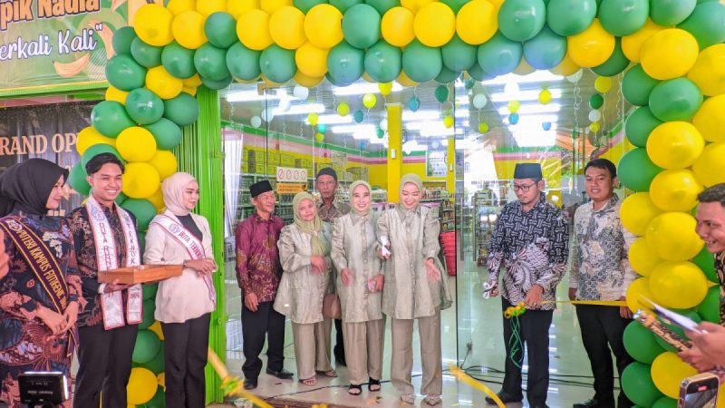 Grand Opening Keripik Nadia, Hadir sebagai Pusat Produk UMKM se-Lampung