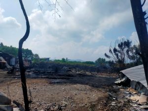 Diam-Diam Masih Beroperasi, Diduga Gudang BBM Ilegal Ludes Terbakar di Bandar Lampung 