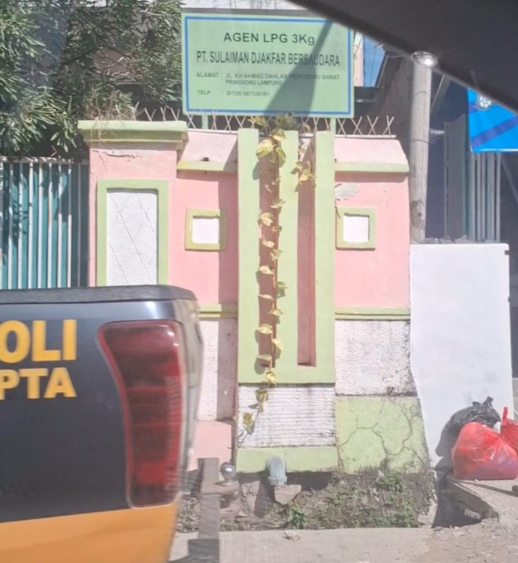 Sebut Seluruh Pangkalan Di Bawah Naungan PT Sulaiman Djakfar,Warga Pringsewu Kecewa Adanya Penjualan LPG Di Atas Harga HET