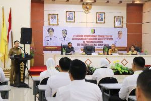 Wakili Gubernur, Sekdaprov Marindo Buka Pelatihan Kepemimpinan Administrator