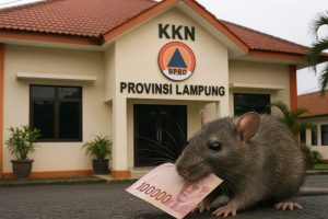 Skandal Proyek Siluman Dibongkar, BPBD Lampung Diduga Sarang KKN Miliaran Rupiah