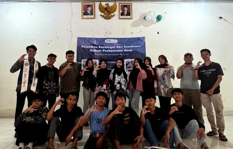 PKBI Lampung Latih Paralegal Remaja Desa Cilimus: Langkah Strategis Cegah Perkawinan Anak dan Stunting.