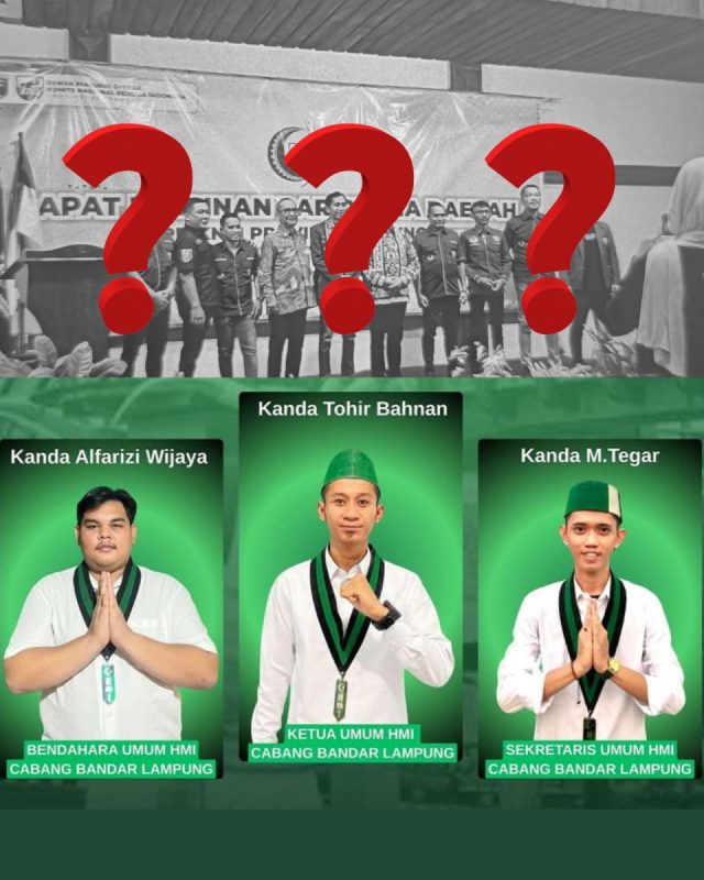 HMI Cabang Bandar Lampung Soroti Musda KNPI Provinsi Lampung: dinilai Memecah belah Organisasi Kepemudaan