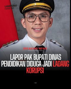 Gepak Endus Dugaan Jual Beli Proyek Jamban Sekolah di Dinas Pendidikan Lampung Selatan