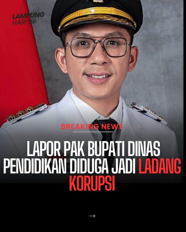 Gepak Endus Dugaan Jual Beli Proyek Jamban Sekolah di Dinas Pendidikan Lampung Selatan