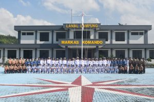 Lanal Lampung Gelar Upacara Khidmat Peringati HUT ke-80 TNI AL